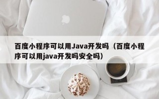 百度小程序可以用Java开发吗（百度小程序可以用java开发吗安全吗）